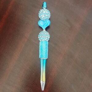 Blue and Gold Decorative Pen